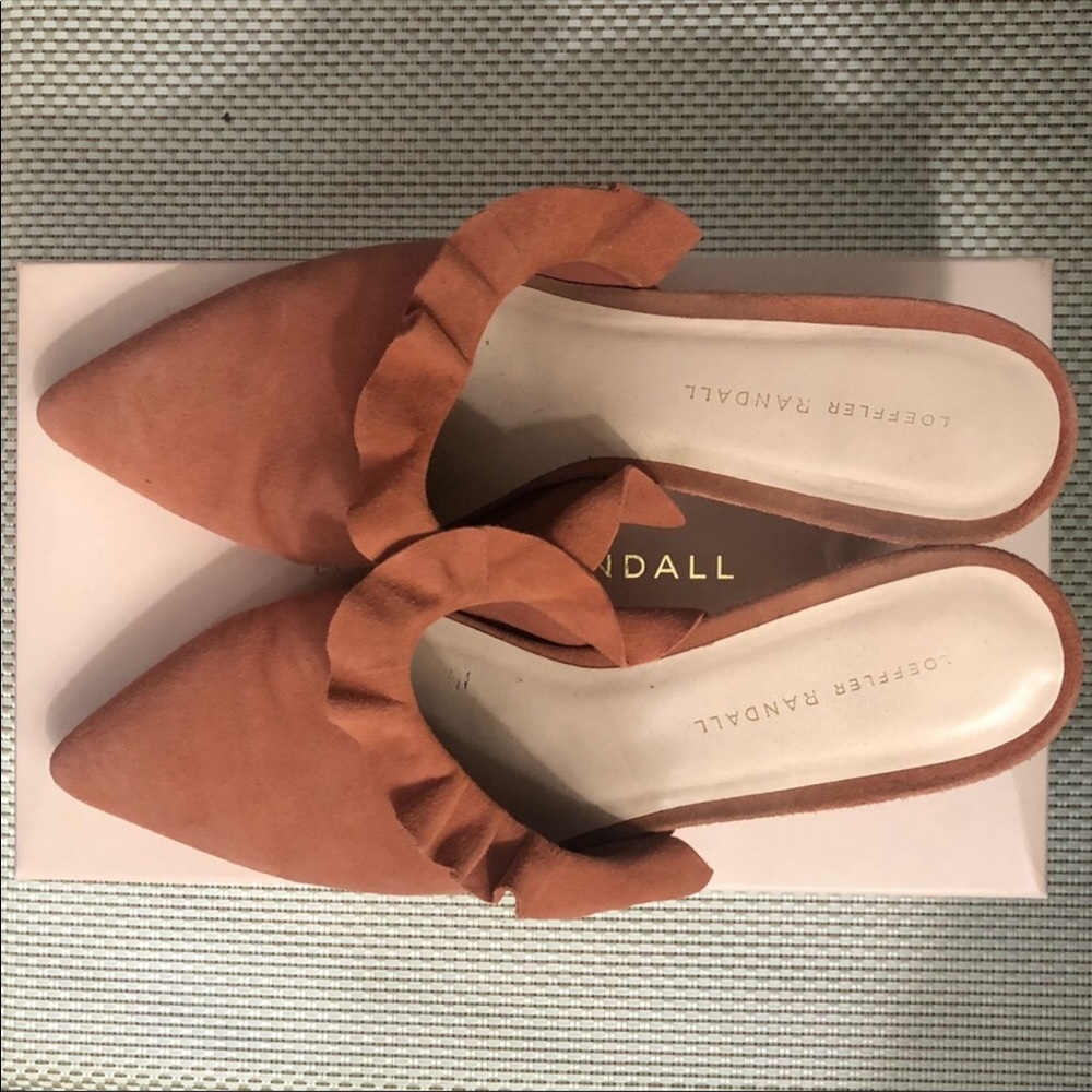 LOEFFLER RANDALL RUFFLE MULES